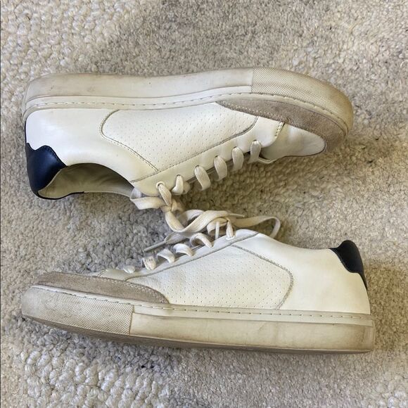 🎄3 for $25🎄 Reiss Ashley Leather Low Top Sneakers - Picture 11 of 12